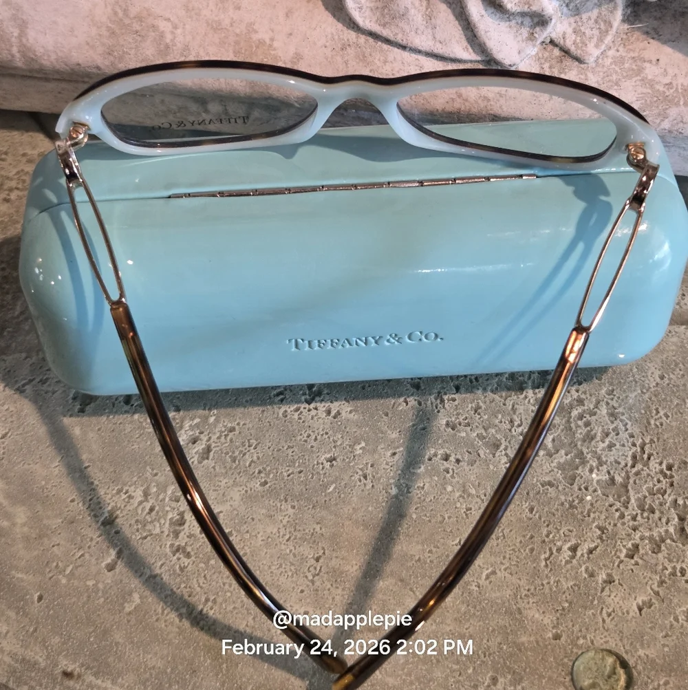 Tiffany & Company TF 2066 Eyeglass Frames Only Demo Lenses Luxury Designer #172